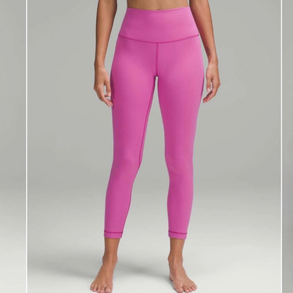 Lululemon Align High Rise Pant Leggings POW Pink Tone Size 14 NWT